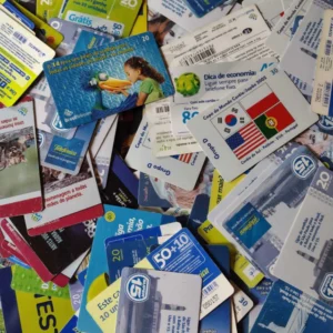 300 Cartões telefônicos