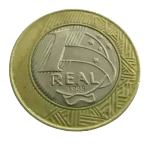Moeda Brasil 1 Real 1998 - MBC