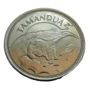 Moeda Brasil 10 Cruzeiros Reais 1993 Tamanduá