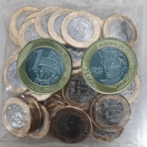 Sachê 1 Real 2024 Comemorativa 30 anos do Plano real