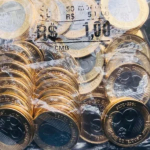 Sachê 1 Real 2025 - Comemorativa BC 60 anos